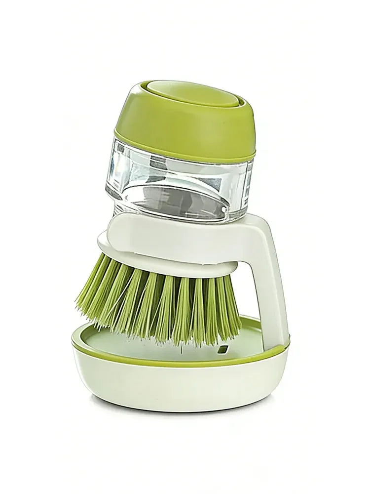 Soap Dispensing Dish Brush – Press & Clean
