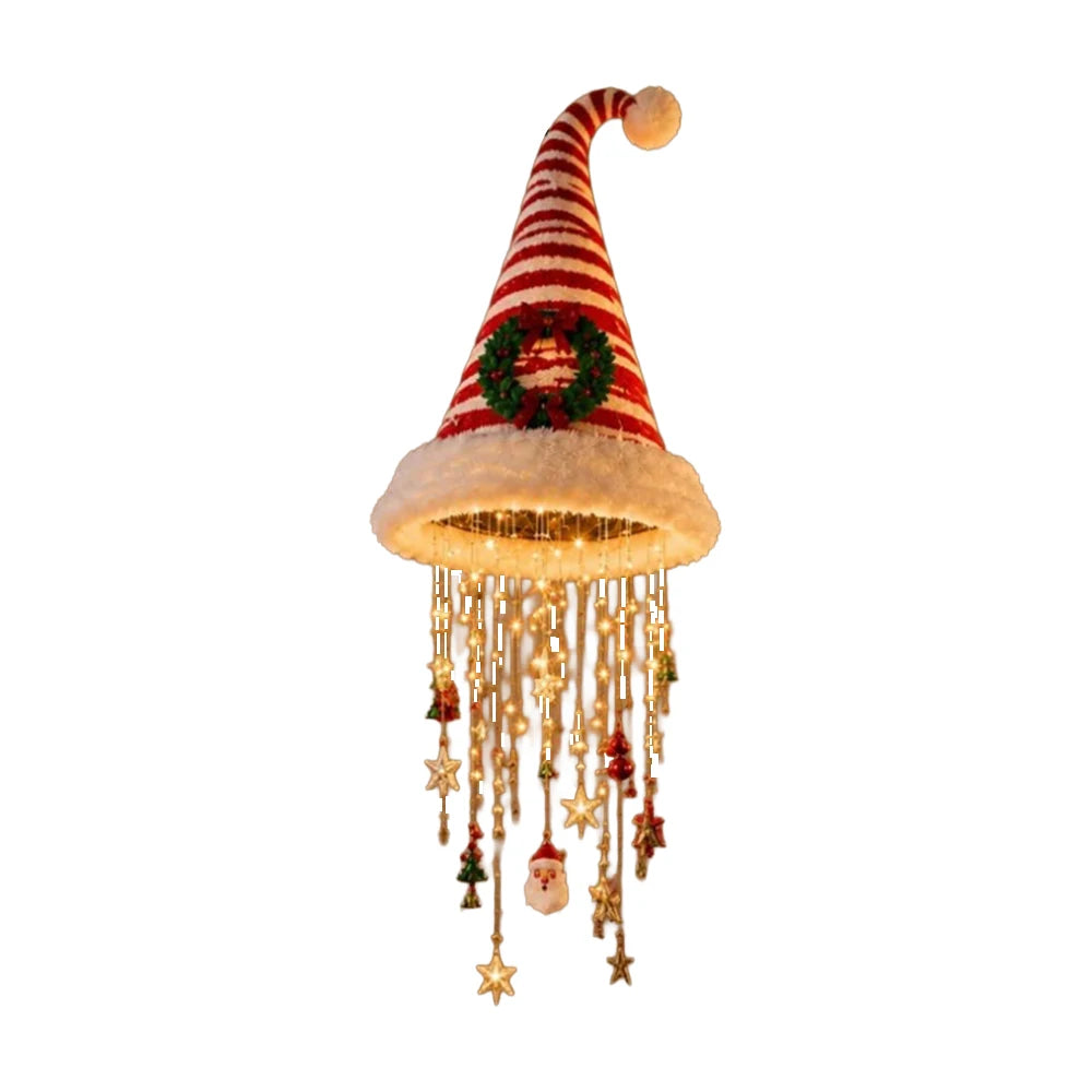 LED Santa Hat Hanging Light