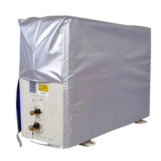Heat-insulating Multisize Air Conditioner Silver Cover