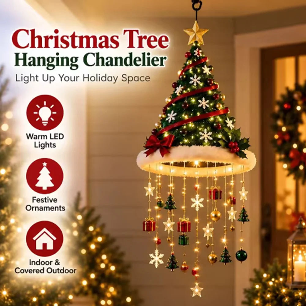 LED Santa Hat Hanging Light