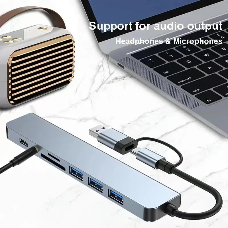 8-in-1 USB Hub