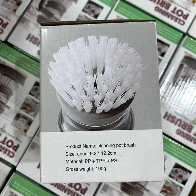 Soap Dispensing Dish Brush – Press & Clean