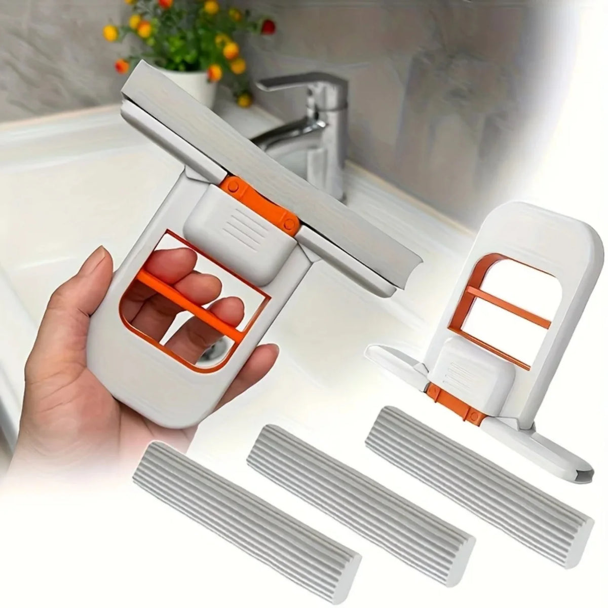 Mini Self-Squeezing Sponge Mop