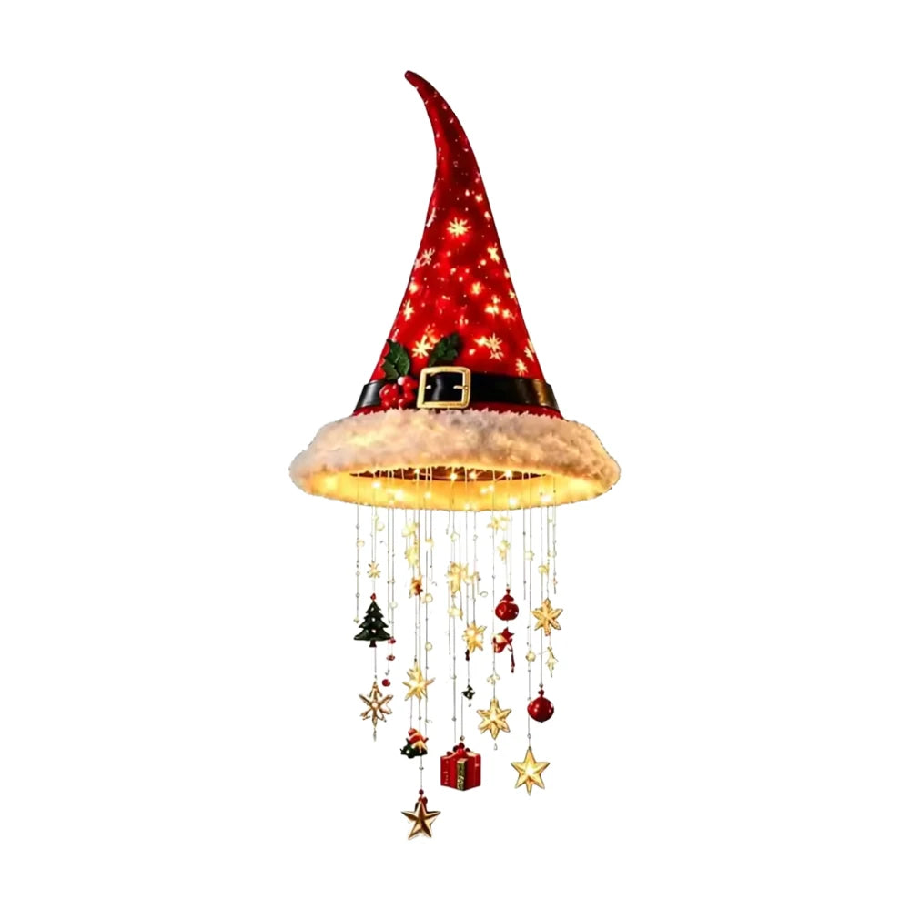 LED Santa Hat Hanging Light