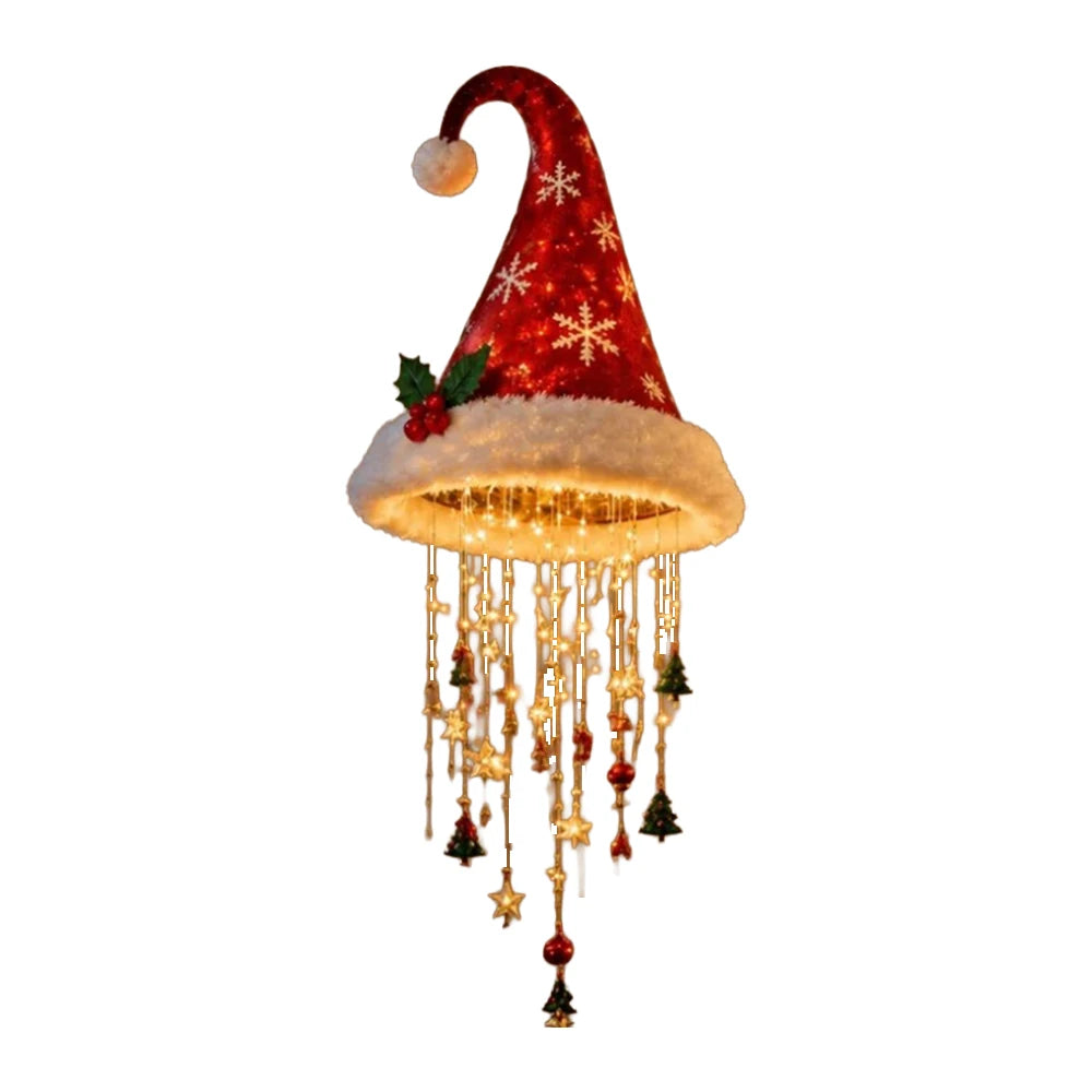LED Santa Hat Hanging Light