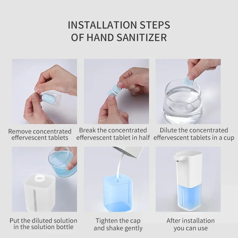 Automatic Foaming Soap Dispenser Touchless Induction Hand Washer Smart Soap Dispenser for Home Hotel Bathroom